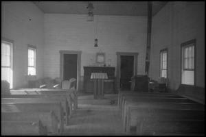 [Photograph of Watkins Chapel Interior]