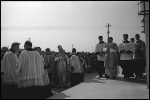 Primary view of object titled '[Photograph of St. James Catholic Church Dedication]'.