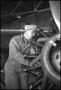 Primary view of [Photograph of Airplane Mechanic]