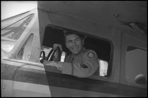 [Photograph of Civil Air Patrol Pilot J. K. West]