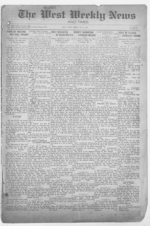 The West Weekly News and Times. (West, Tex.), Vol. 12, No. 30, Ed. 1 Friday, May 7, 1920