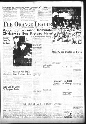 The Orange Leader (Orange, Tex.), Vol. 51, No. 306, Ed. 1 Thursday, December 24, 1953