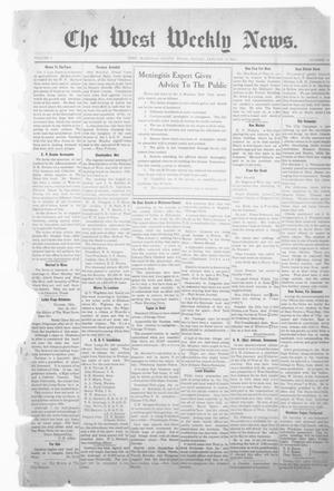 The West Weekly News. (West, Tex.), Vol. 3, No. 14, Ed. 1 Friday, January 12, 1912