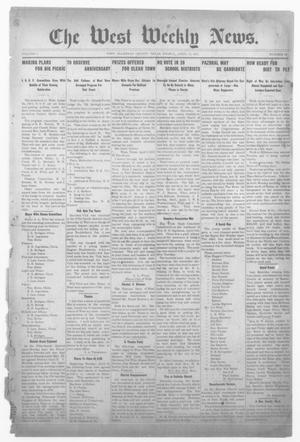 The West Weekly News. (West, Tex.), Vol. 3, No. 27, Ed. 1 Friday, April 12, 1912