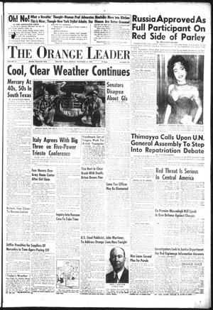 The Orange Leader (Orange, Tex.), Vol. 51, No. 279, Ed. 1 Monday, November 23, 1953