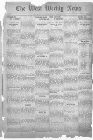 Primary view of object titled 'The West Weekly News. (West, Tex.), Vol. 3, No. 7, Ed. 1 Friday, November 17, 1911'.