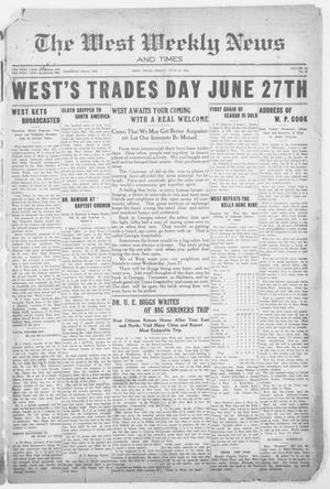 The West Weekly News and Times. (West, Tex.), Vol. 34, No. 34, Ed. 1 Friday, June 22, 1923