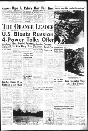 Primary view of object titled 'The Orange Leader (Orange, Tex.), Vol. 51, No. 283, Ed. 1 Friday, November 27, 1953'.