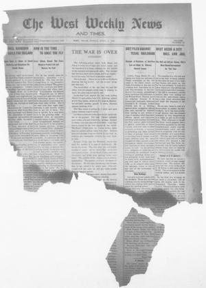 The West Weekly News and Times. (West, Tex.), Vol. 6, No. 26, Ed. 1 Friday, April 2, 1915