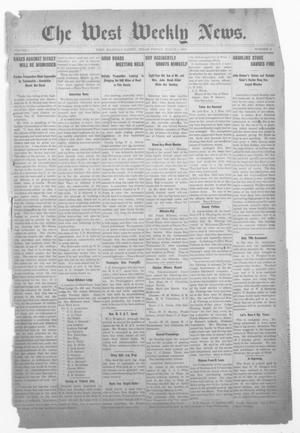 The West Weekly News. (West, Tex.), Vol. 3, No. 21, Ed. 1 Friday, March 1, 1912