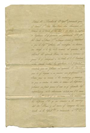 [Letter from Bocanegra to unknown person, February 10, 1829]