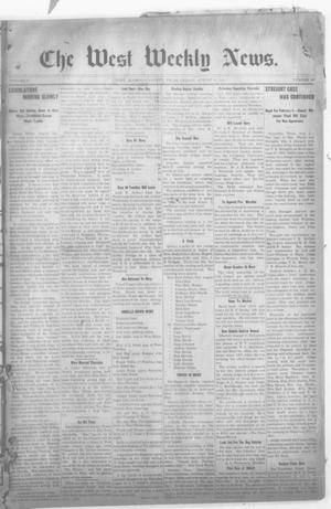 Primary view of object titled 'The West Weekly News. (West, Tex.), Vol. 2, No. 45, Ed. 1 Friday, August 11, 1911'.