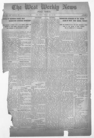 Primary view of object titled 'The West Weekly News and Times. (West, Tex.), Vol. 6, No. 33, Ed. 1 Friday, May 21, 1915'.