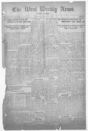 Primary view of object titled 'The West Weekly News and Times. (West, Tex.), Vol. 6, No. 41, Ed. 1 Friday, July 16, 1915'.