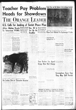 The Orange Leader (Orange, Tex.), Vol. 51, No. 280, Ed. 1 Tuesday, November 24, 1953