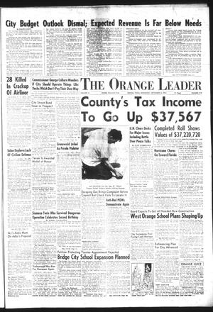 The Orange Leader (Orange, Tex.), Vol. 51, No. 219, Ed. 1 Wednesday, September 16, 1953