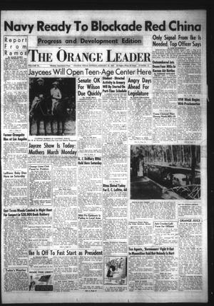 Primary view of object titled 'The Orange Leader (Orange, Tex.), Vol. 40, No. 21, Ed. 1 Sunday, January 25, 1953'.