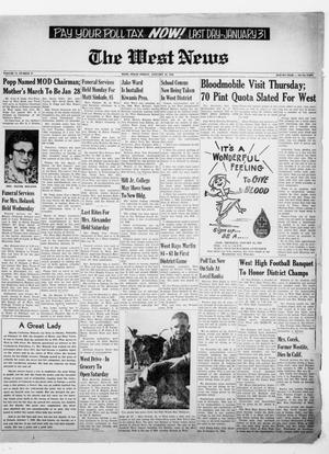 The West News (West, Tex.), Vol. 73, No. 37, Ed. 1 Friday, January 10, 1964