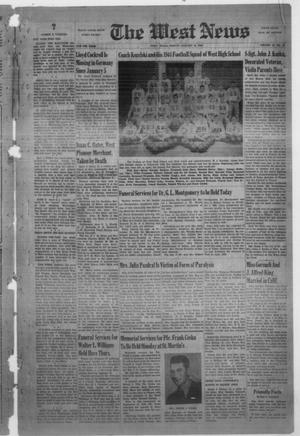 The West News (West, Tex.), Vol. 55, No. 34, Ed. 1 Friday, January 12, 1945