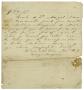 Primary view of [Letter with purchase receipt from Remigio Monjasas, November 1832]