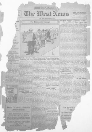 The West News (West, Tex.), Vol. 42, No. 28, Ed. 1 Friday, December 11, 1931