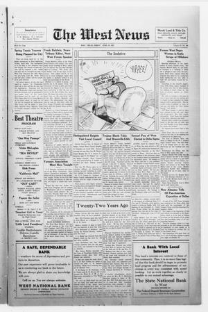 Primary view of object titled 'The West News (West, Tex.), Vol. 47, No. 48, Ed. 1 Friday, April 23, 1937'.
