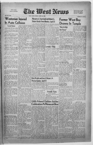 The West News (West, Tex.), Vol. 56, No. 49, Ed. 1 Friday, April 26, 1946