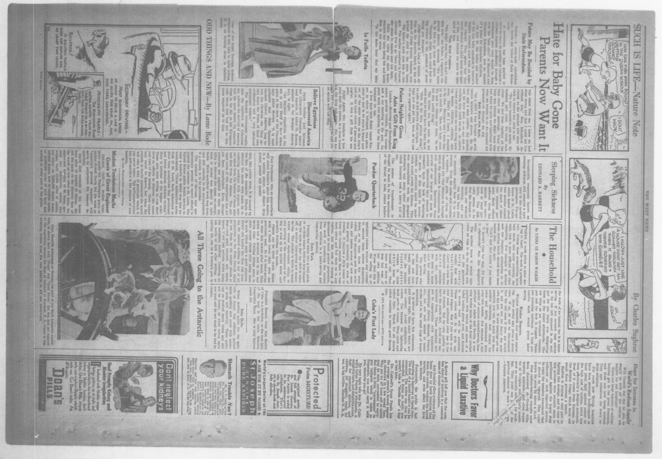 The West News (West, Tex.), Vol. 44, No. 22, Ed. 1 Friday, October 27, 1933
                                                
                                                    [Sequence #]: 3 of 9
                                                