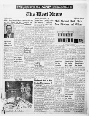 Primary view of object titled 'The West News (West, Tex.), Vol. 70, No. 37, Ed. 1 Friday, January 13, 1961'.