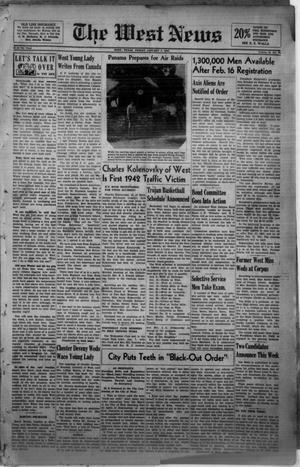 The West News (West, Tex.), Vol. 52, No. 33, Ed. 1 Friday, January 9, 1942
