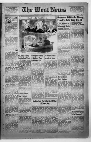 The West News (West, Tex.), Vol. 51, No. 27, Ed. 1 Friday, November 29, 1940