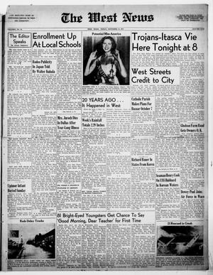 The West News (West, Tex.), Vol. 62, No. 18, Ed. 1 Friday, September 14, 1951