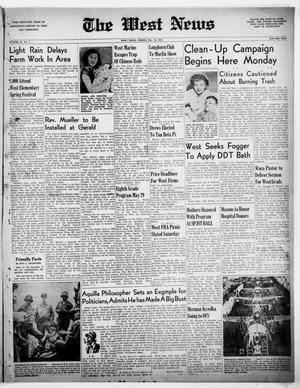 The West News (West, Tex.), Vol. 62, No. 1, Ed. 1 Friday, May 18, 1951