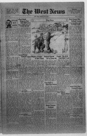 Primary view of object titled 'The West News (West, Tex.), Vol. 50, No. 9, Ed. 1 Friday, July 28, 1939'.