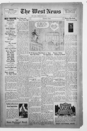 The West News (West, Tex.), Vol. 48, No. 12, Ed. 1 Friday, August 13, 1937