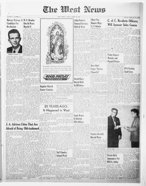The West News (West, Tex.), Vol. 67, No. 47, Ed. 1 Friday, March 28, 1958
