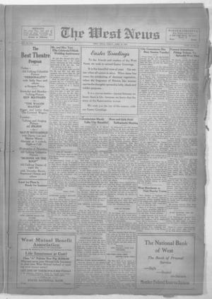 The West News (West, Tex.), Vol. 40, No. 46, Ed. 1 Friday, April 18, 1930
