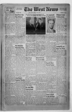 Primary view of object titled 'The West News (West, Tex.), Vol. 57, No. 4, Ed. 1 Friday, June 14, 1946'.