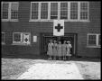 Photograph: [Red Cross Nurses After the Tornado in Knox City]