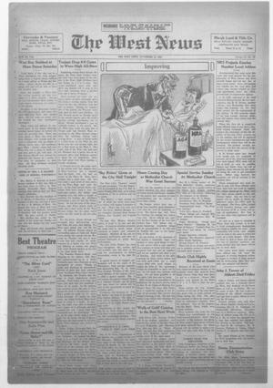 The West News (West, Tex.), Vol. 44, No. 25, Ed. 1 Friday, November 24, 1933
