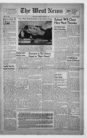 The West News (West, Tex.), Vol. 54, No. 16, Ed. 1 Friday, September 10, 1943
