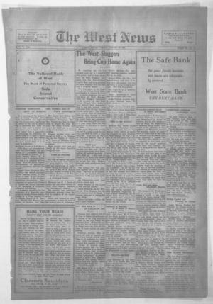 Primary view of object titled 'The West News (West, Tex.), Vol. 38, No. 11, Ed. 1 Friday, August 19, 1927'.