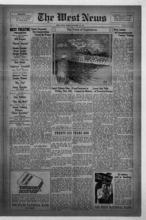 The West News (West, Tex.), Vol. 48, No. 25, Ed. 1 Friday, November 12, 1937
