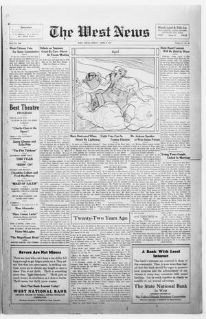 The West News (West, Tex.), Vol. 47, No. 46, Ed. 1 Friday, April 9, 1937