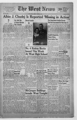 The West News (West, Tex.), Vol. 54, No. 21, Ed. 1 Friday, October 15, 1943
