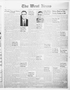 The West News (West, Tex.), Vol. 67, No. 38, Ed. 1 Friday, January 24, 1958