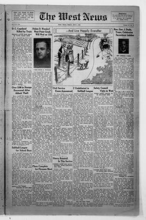 The West News (West, Tex.), Vol. 50, No. 2, Ed. 1 Friday, June 9, 1939