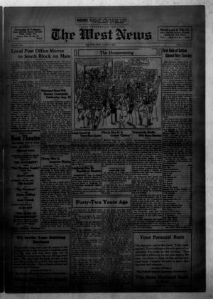 The West News (West, Tex.), Vol. 46, No. 11, Ed. 1 Friday, August 9, 1935