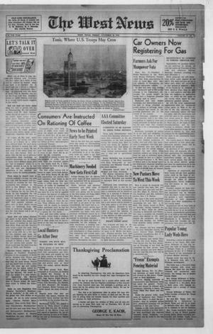 The West News (West, Tex.), Vol. 53, No. 26, Ed. 1 Friday, November 20, 1942
