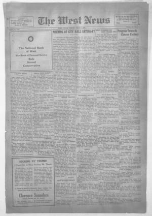 Primary view of object titled 'The West News (West, Tex.), Vol. 38, No. 5, Ed. 1 Friday, July 8, 1927'.